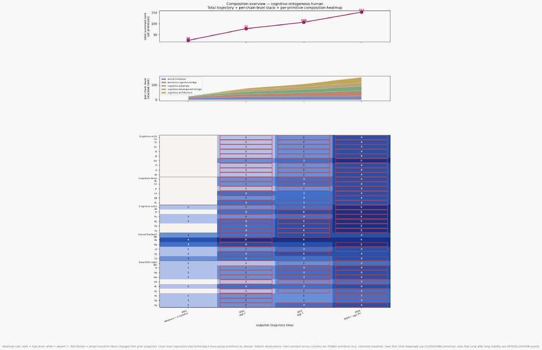 Composition overview cognitive ontogenesis human